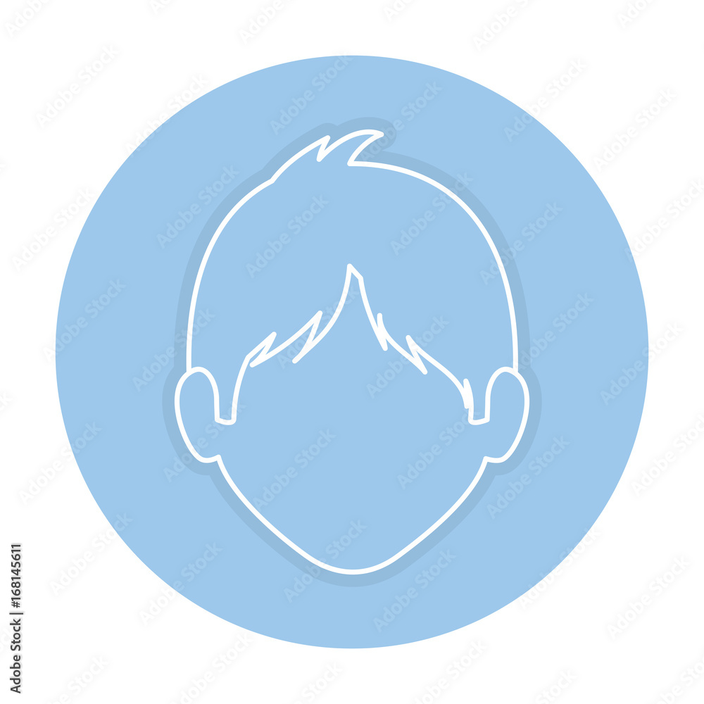 young man head avatar character vector illustration design young man head avatar character vector illustration design