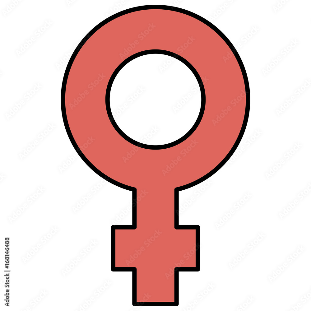 female gender symbol icon vector illustration design female gender symbol icon vector illustration design