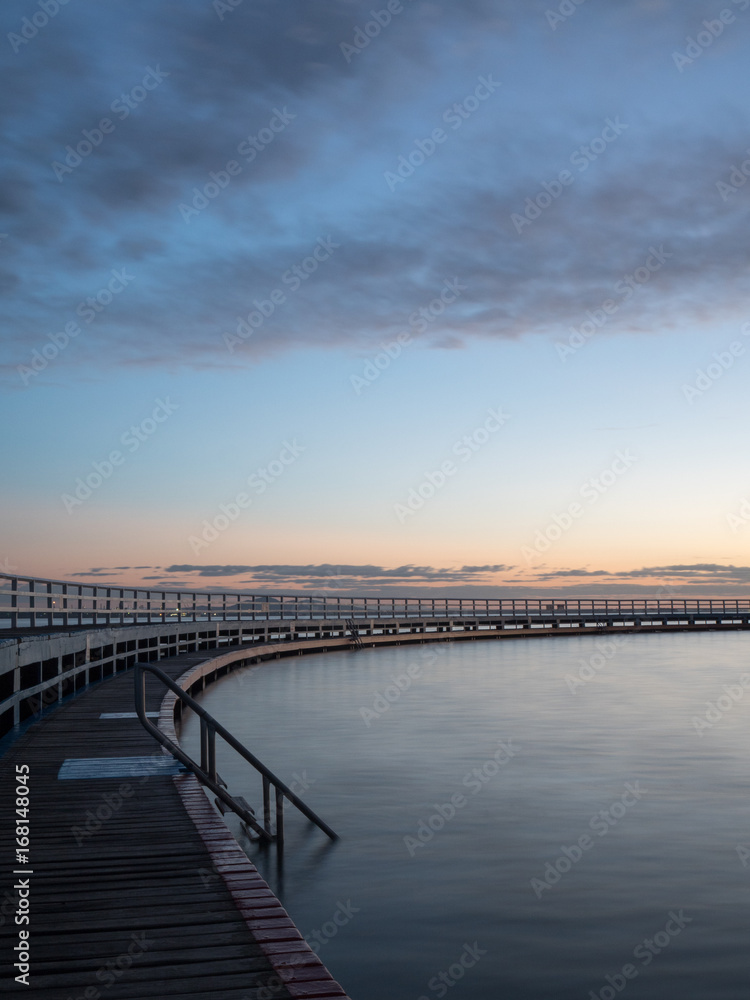 Sunrise Board Walk Sunrise Board Walk