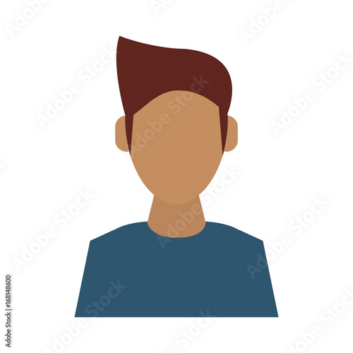 man with tan skin avatar icon image vector illustration design 