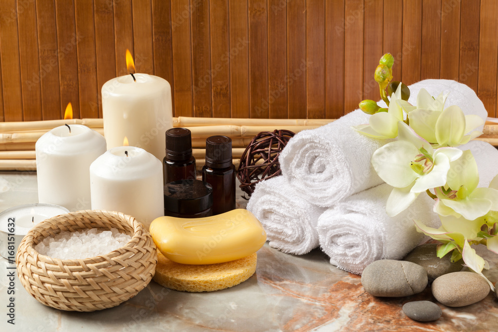 Spa products, spa concept