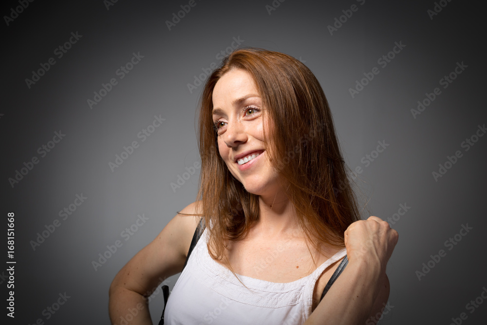 Portrait of young girl