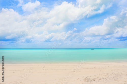 Sea beach at resort on sunny day © Africa Studio