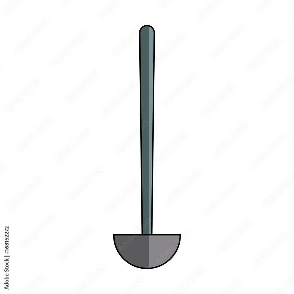 ladle tool cooking kitchen icon vector illustration ladle tool cooking kitchen icon vector illustration