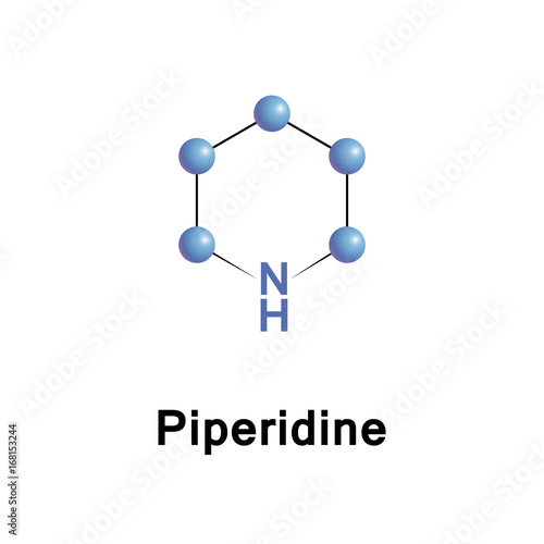 Piperidine is an organic compound