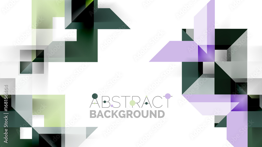 Business presentation geometric template Business presentation geometric template