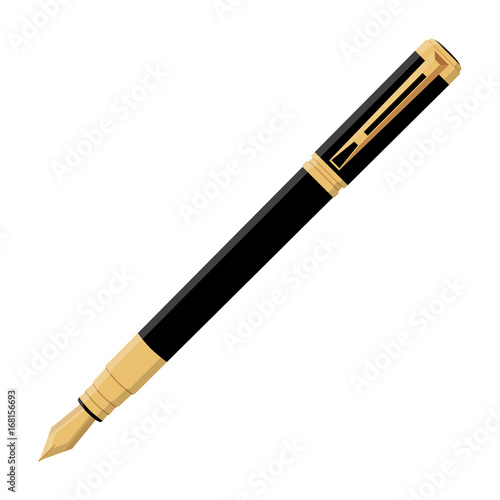 Fountain pen vector