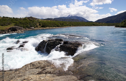 Baker River, Patagonia, Chile photo