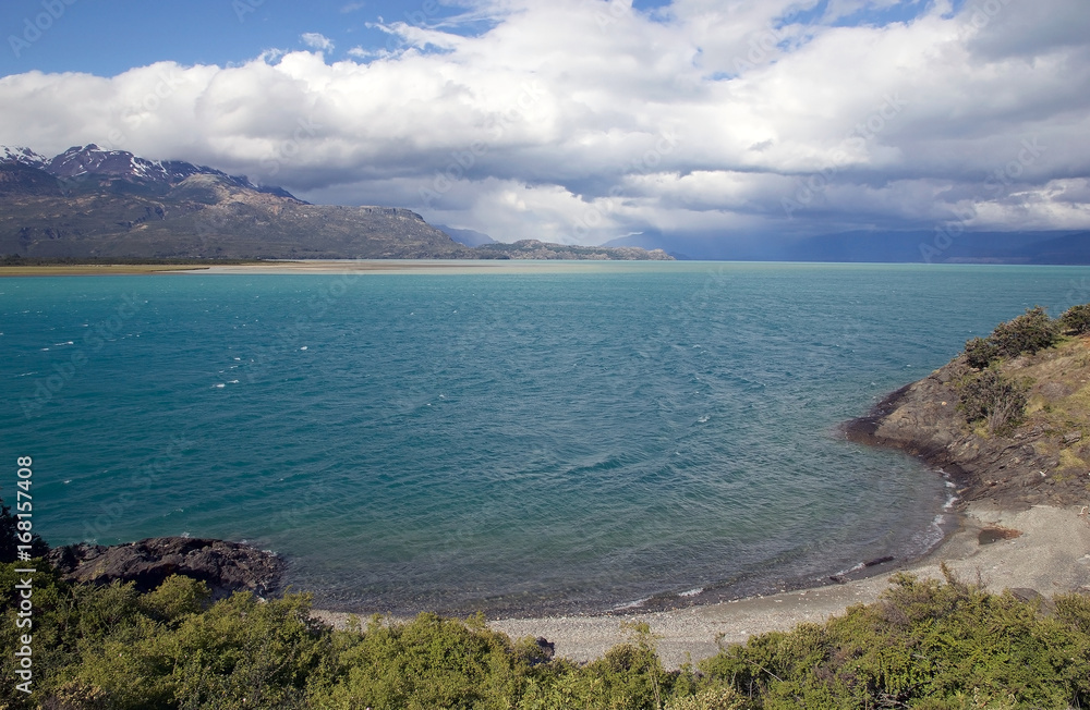 General Carrera Lake in Patagonia, Chile