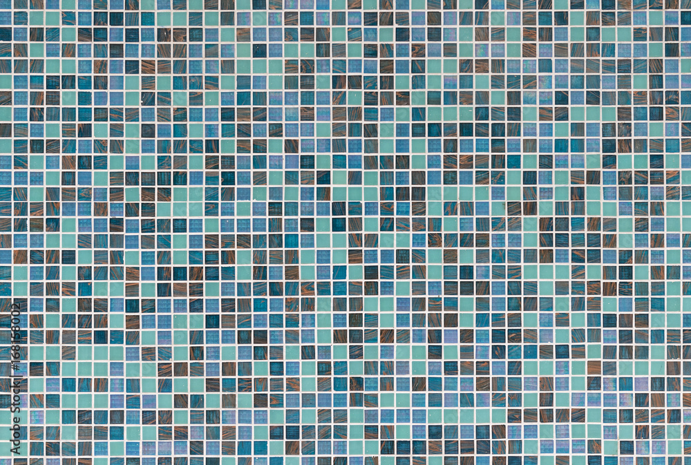 Fototapeta premium Tiles wall close up