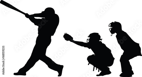 baseball batter catcher and umpire