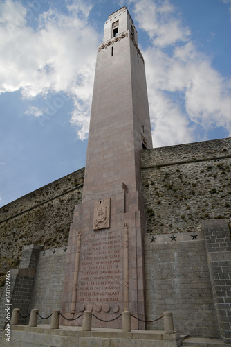 Monument américain dédié aux marins du cours Dajot à Brest