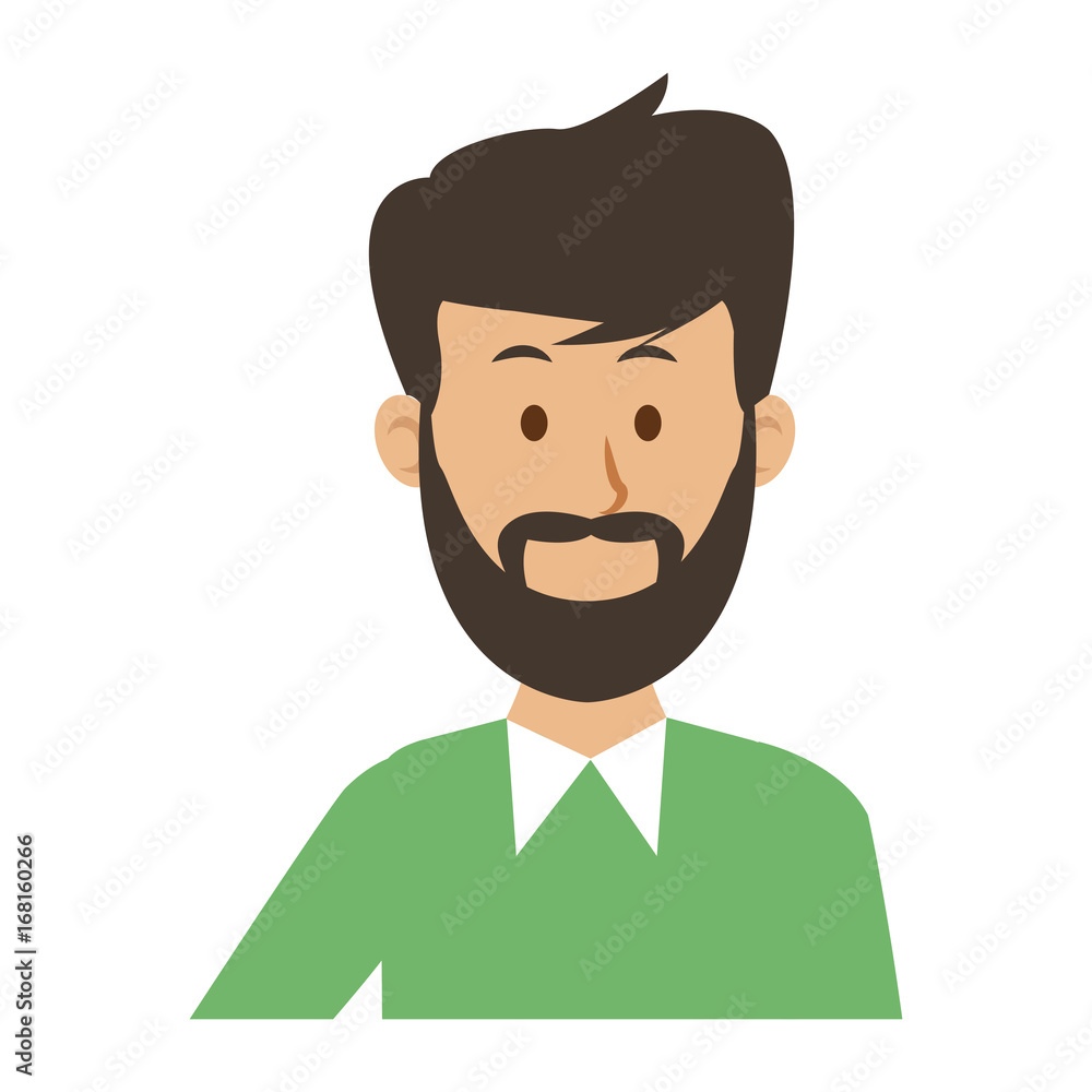 portrait of a senior man character on white background vector illustration portrait of a senior man character on white background vector illustration
