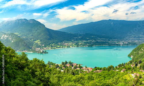 View of the Annecy lake