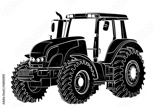 Tractor Sketch. 