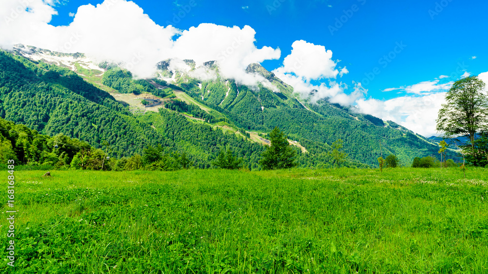 Obraz premium Caucasus mountains. mountain landscape