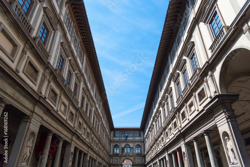 Uffizi Gallery, primary art museum of Florence. Tuscany, Italy © djevelekova