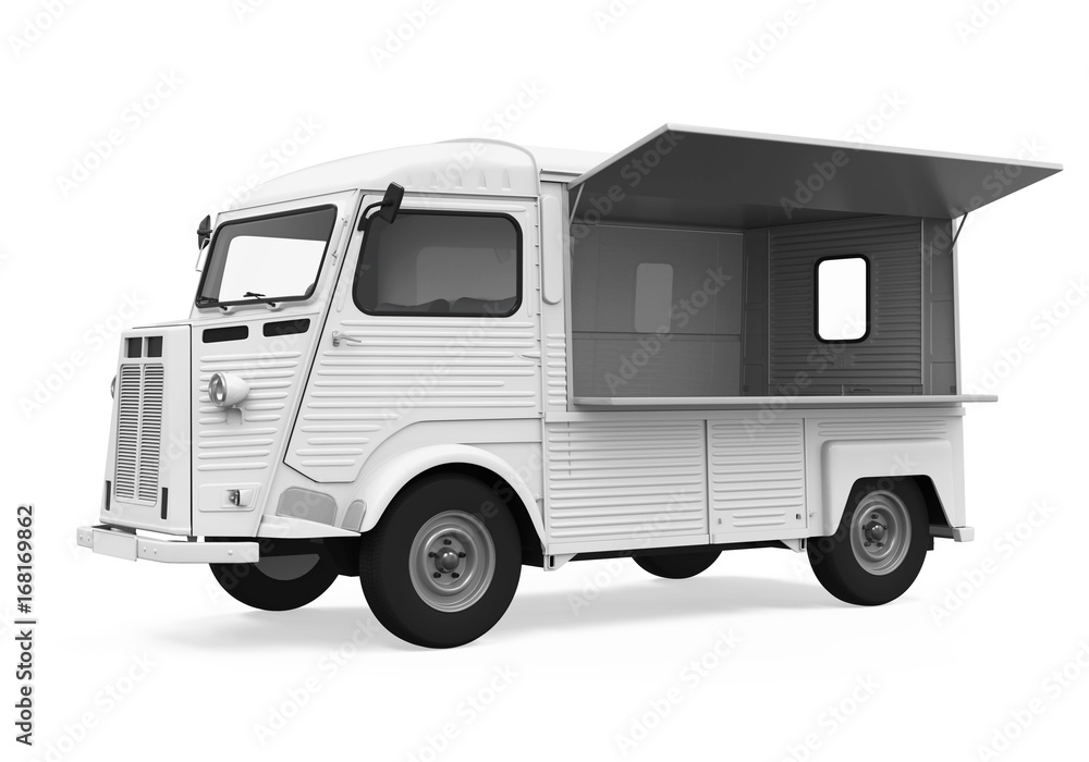 Food Truck Isolated