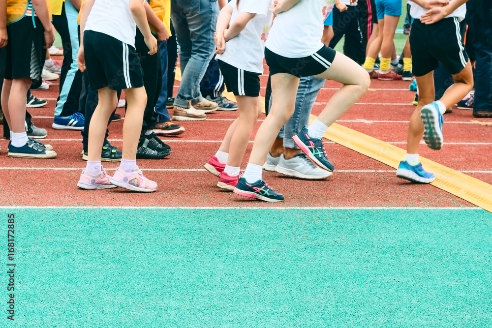 Children's sports athletics