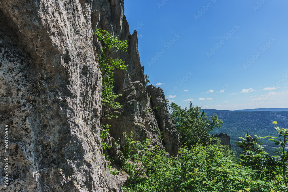 Fototapeta premium Beautiful nature hiking trails