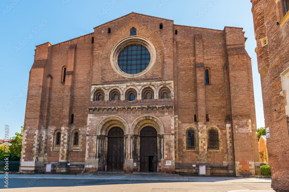 Basilique Saint-Sernin à Toulouse, Occitanie, France