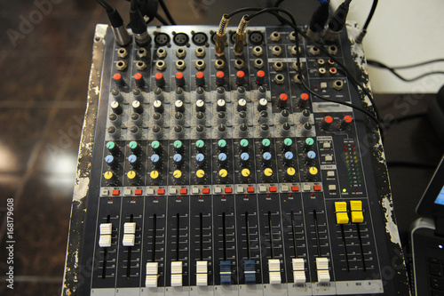 DJ equipment mixer photo