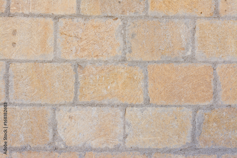 Pattern of chipped stones wall texture and background Pattern of chipped stones wall texture and background