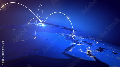 Internet Concept of Global Business.