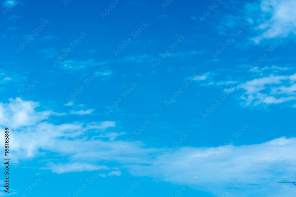 Clouds are divided into layers in the evening with light. Clouds are divided into layers in the evening with light.