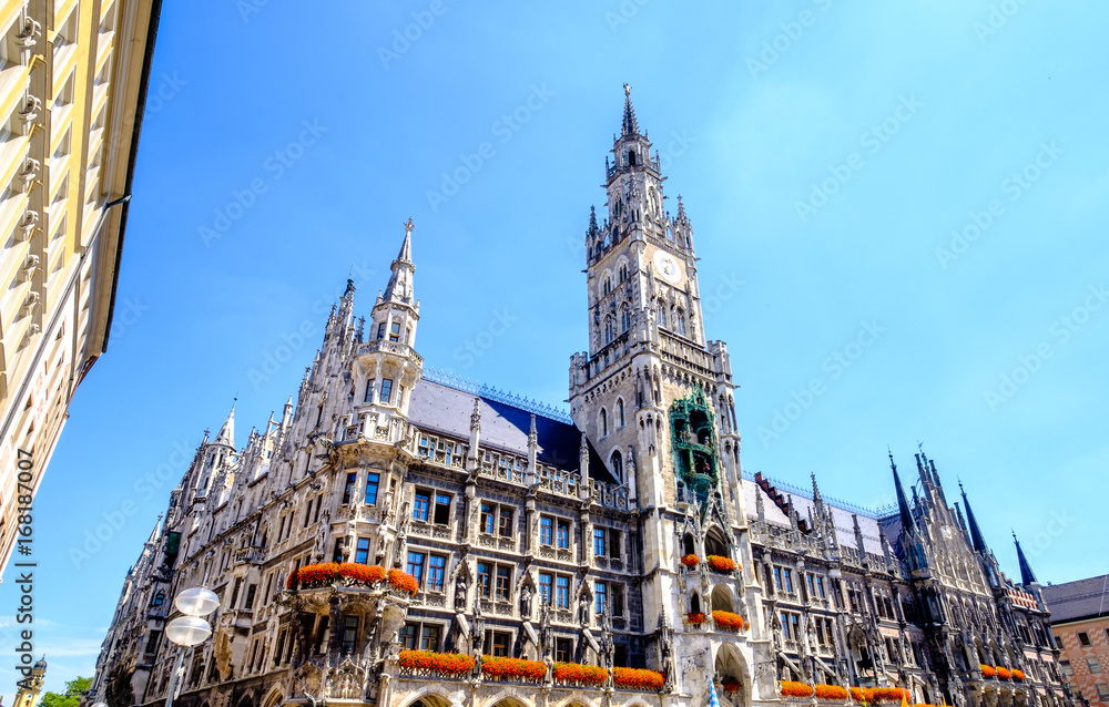 Fototapeta premium munich city hall