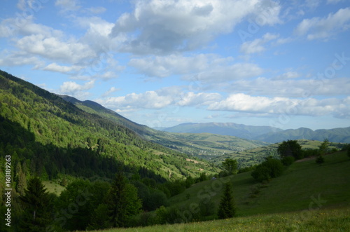 Transcarpathian mountains
