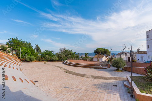 Wallpaper Mural Pisticci (Matera, Italy) - A white town on the badlands hills, in province of Matera, Basilicata region, southern Italy Torontodigital.ca