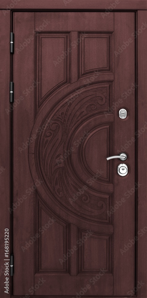 Fototapeta premium Entrance door (metal door)