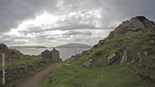 Time lapse of the beautiful coast landscape by Ardfern, Argyll photo