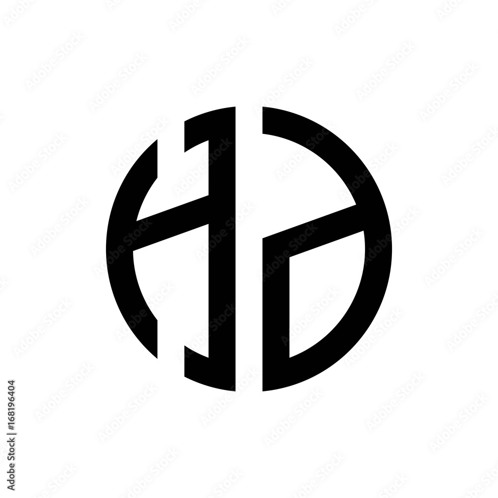 initial letters logo hd black monogram circle round shape vector initial letters logo hd black monogram circle round shape vector
