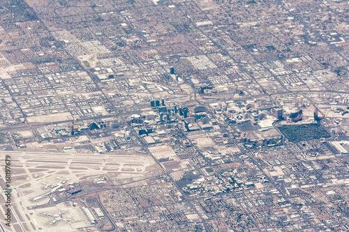 Aerial view of Las Vegas, Nevada