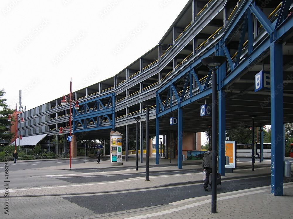 Multi-level Parking for cars in Germany.