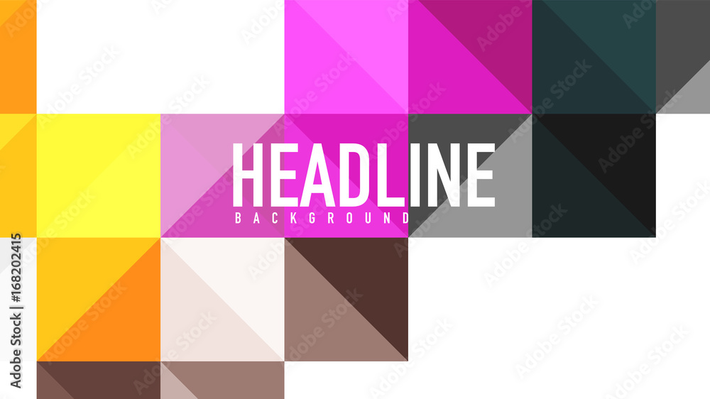 Modern geometric presentation background Modern geometric presentation background