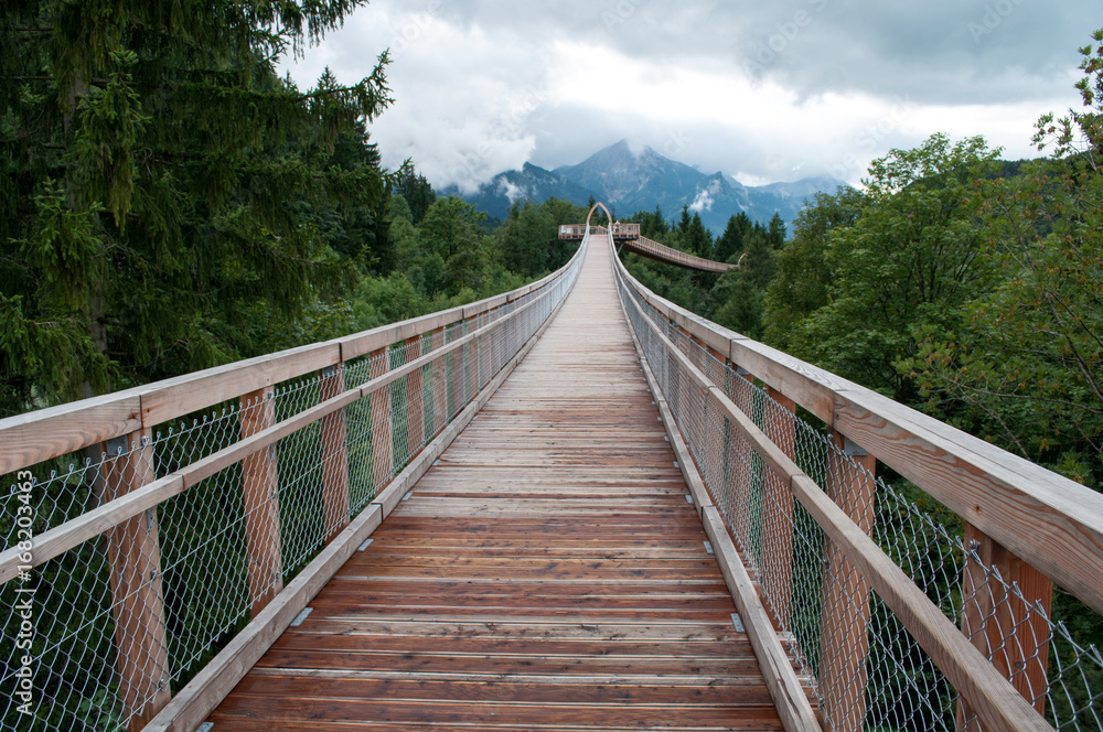 Wooden bridge