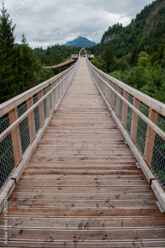 Fototapeta Naklejka Na Ścianę i Meble -  Wooden bridge