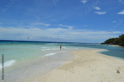 Beautiful beach in El Nio, the Philippines photo