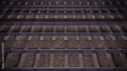 Wallpaper Mural Looping Train Track Journey. Torontodigital.ca