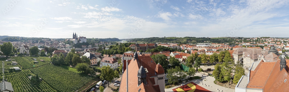 Meissen, Albrechtsburg, Panorama