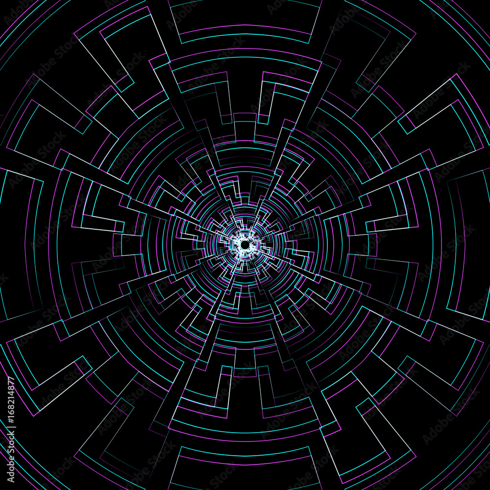 Fototapeta premium vector abstract geometry decoration.