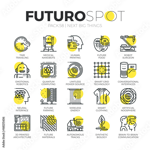 Next Big Things Futuro Spot Icons
