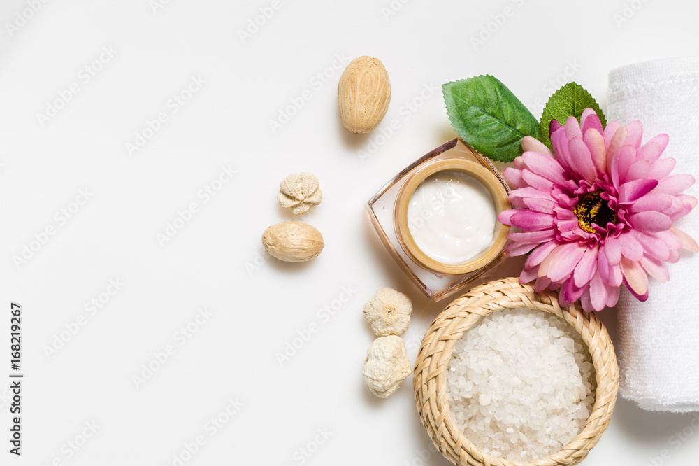 Beautiful spa setting