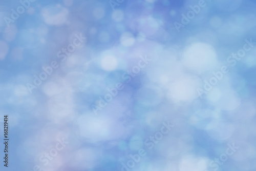 blauer Bokeh Hintergrund