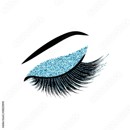 Lashes vector illustration