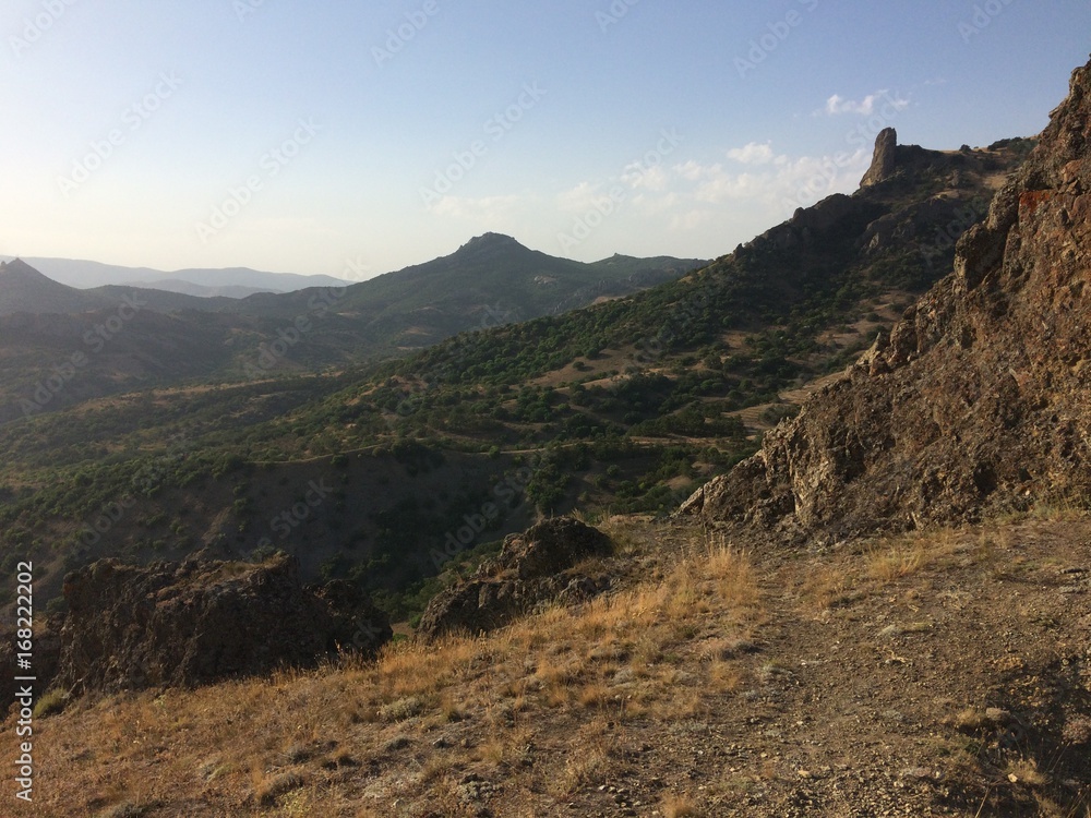Obraz premium Mountains in the Crimea.
