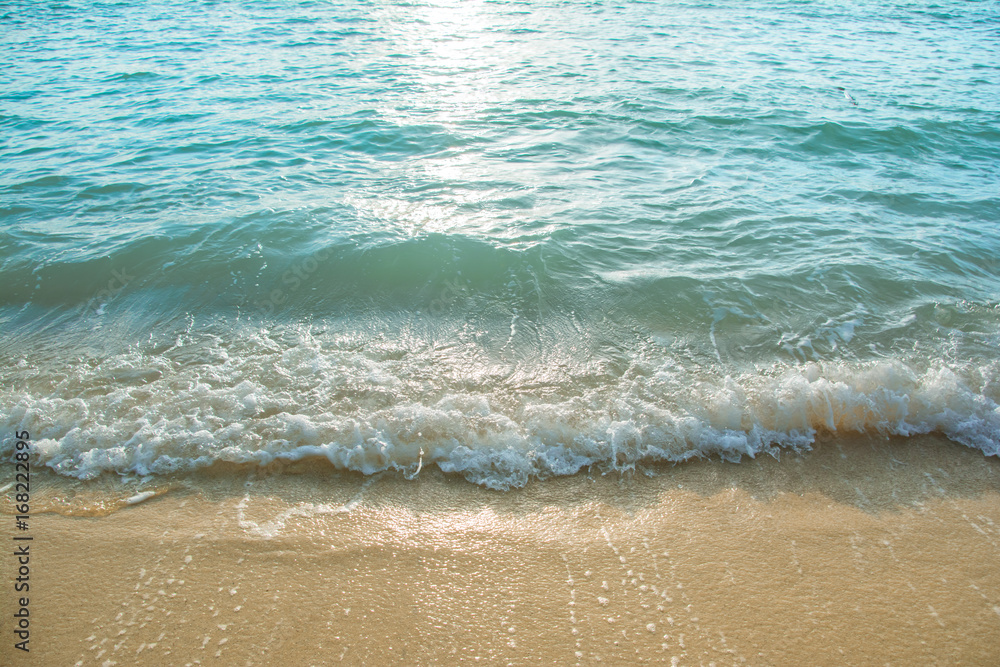beautiful wave of ocean on the beach beautiful wave of ocean on the beach